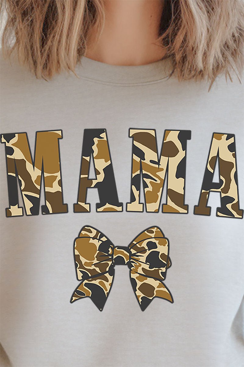 Camo Coquette Mama Unisex NuBlend Crew Sweatshirt - Wholesale Accessory Market