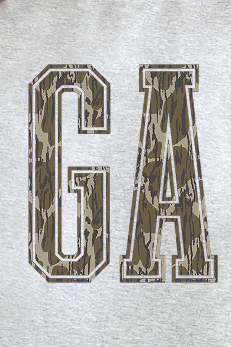 Camo GA Unisex NuBlend Crew Sweatshirt - Wholesale Accessory Market