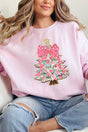 Christmas Tree Preppy Blossom Unisex NuBlend Crew Sweatshirt - Wholesale Accessory Market