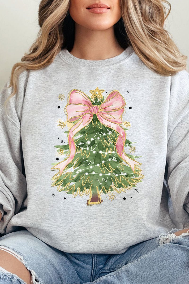 Christmas Twinkle Tree Unisex NuBlend Crew Sweatshirt - Wholesale Accessory Market