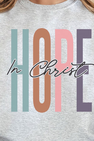 Colorblock Hope In Christ Unisex NuBlend Crew Sweatshirt - Wholesale Accessory Market