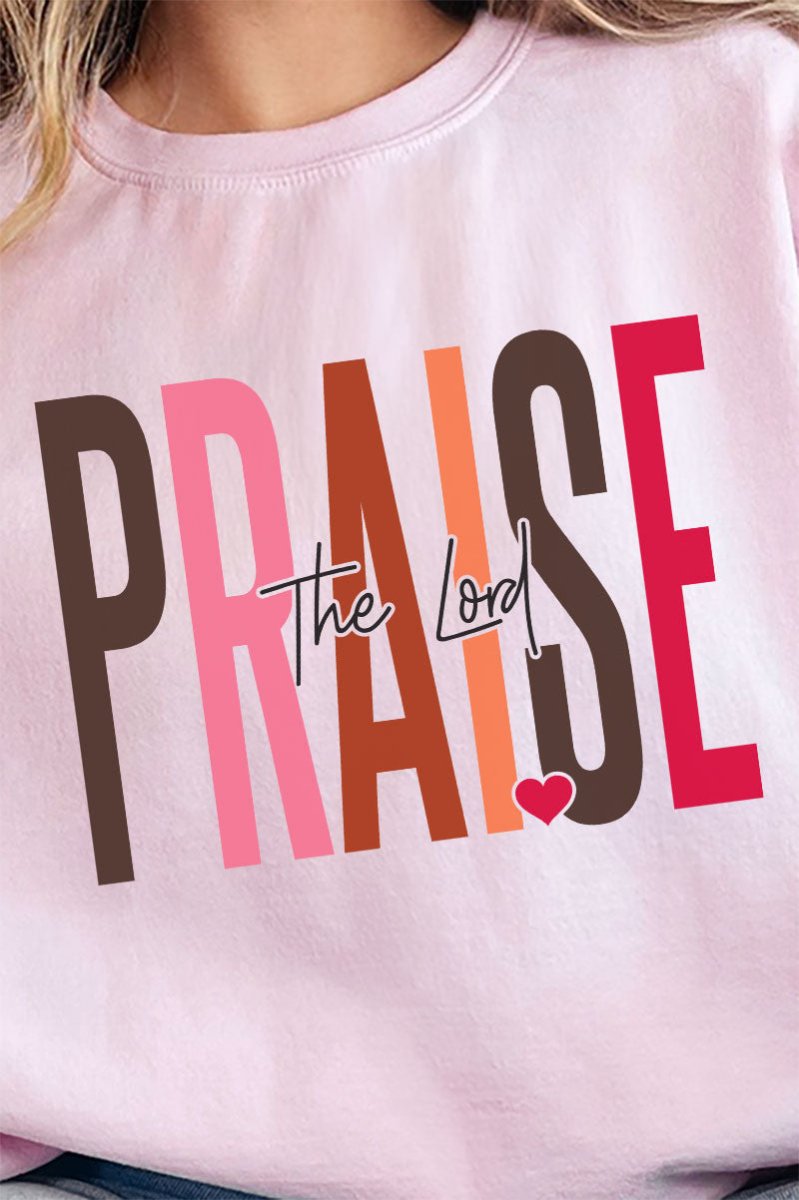 Colorblock Praise The Lord Unisex NuBlend Crew Sweatshirt - Wholesale Accessory Market