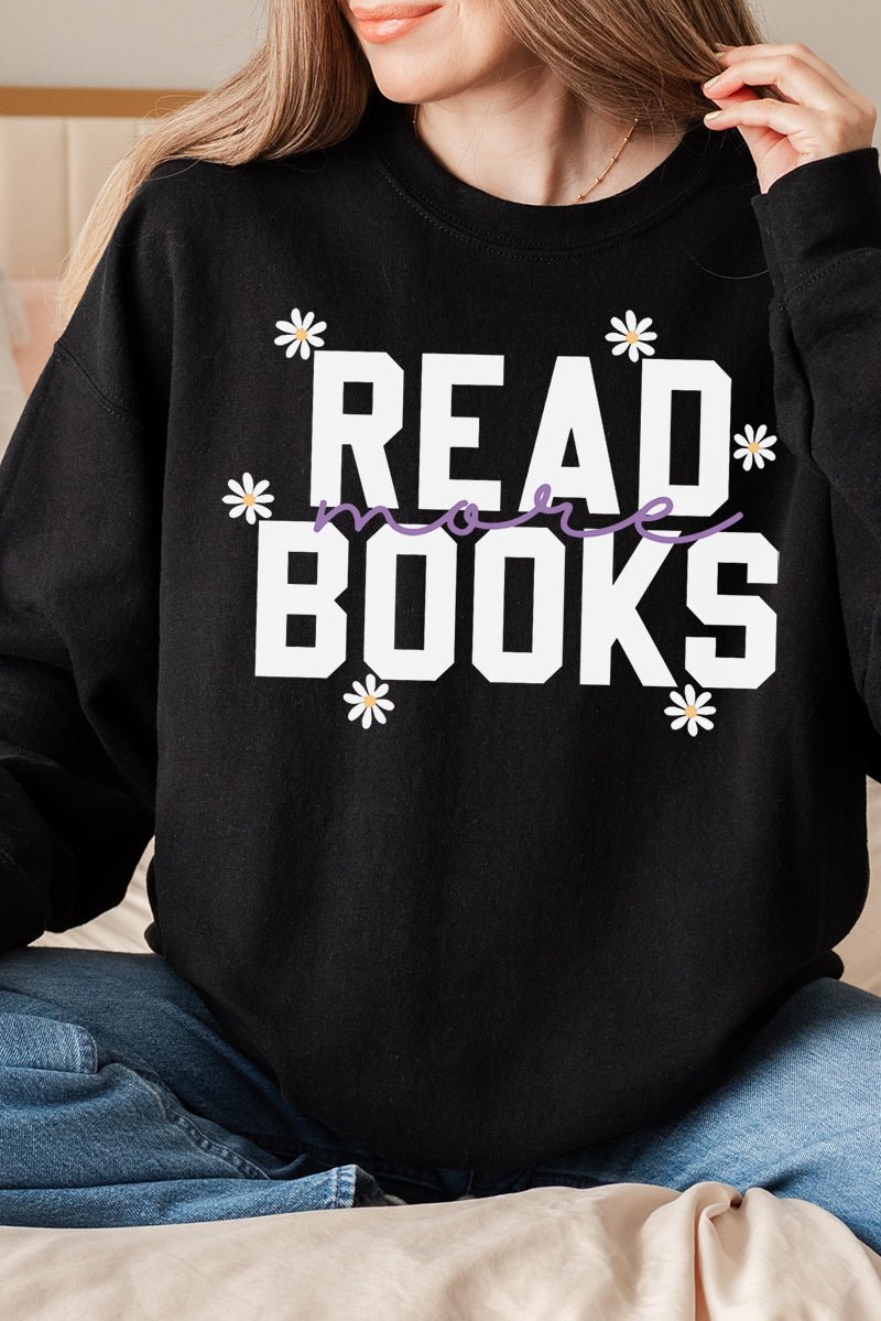 Daisy Read More Books Unisex NuBlend Crew Sweatshirt - Wholesale Accessory Market