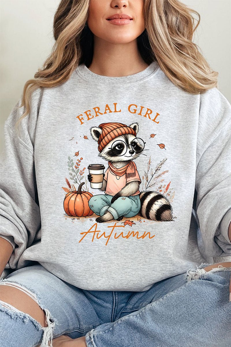 Feral Giral Autumn Unisex NuBlend Crew Sweatshirt - Wholesale Accessory Market