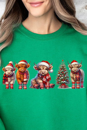 Highland Snow Friends Unisex NuBlend Crew Sweatshirt - Wholesale Accessory Market