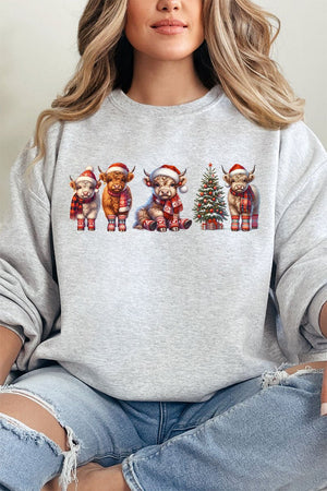 Highland Snow Friends Unisex NuBlend Crew Sweatshirt - Wholesale Accessory Market