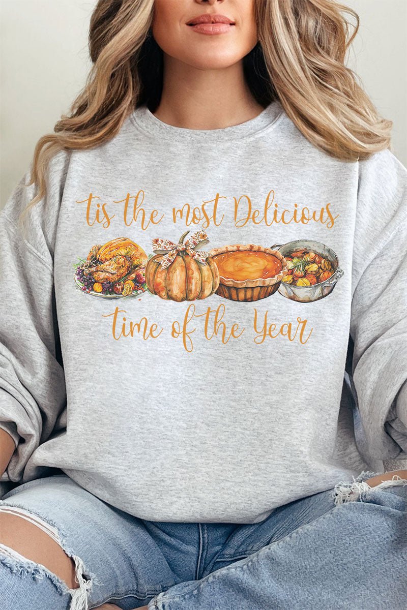 Most Delicious Time Of The Year Unisex NuBlend Crew Sweatshirt - Wholesale Accessory Market