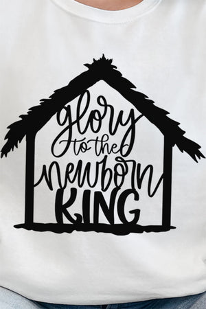 Nativity Glory To The Newborn King Unisex NuBlend Crew Sweatshirt - Wholesale Accessory Market