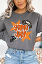 Orange Football Fever Unisex NuBlend Crew Sweatshirt - Wholesale Accessory Market