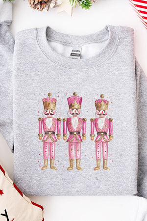 Pink Jolly Nutcracker Unisex NuBlend Crew Sweatshirt - Wholesale Accessory Market