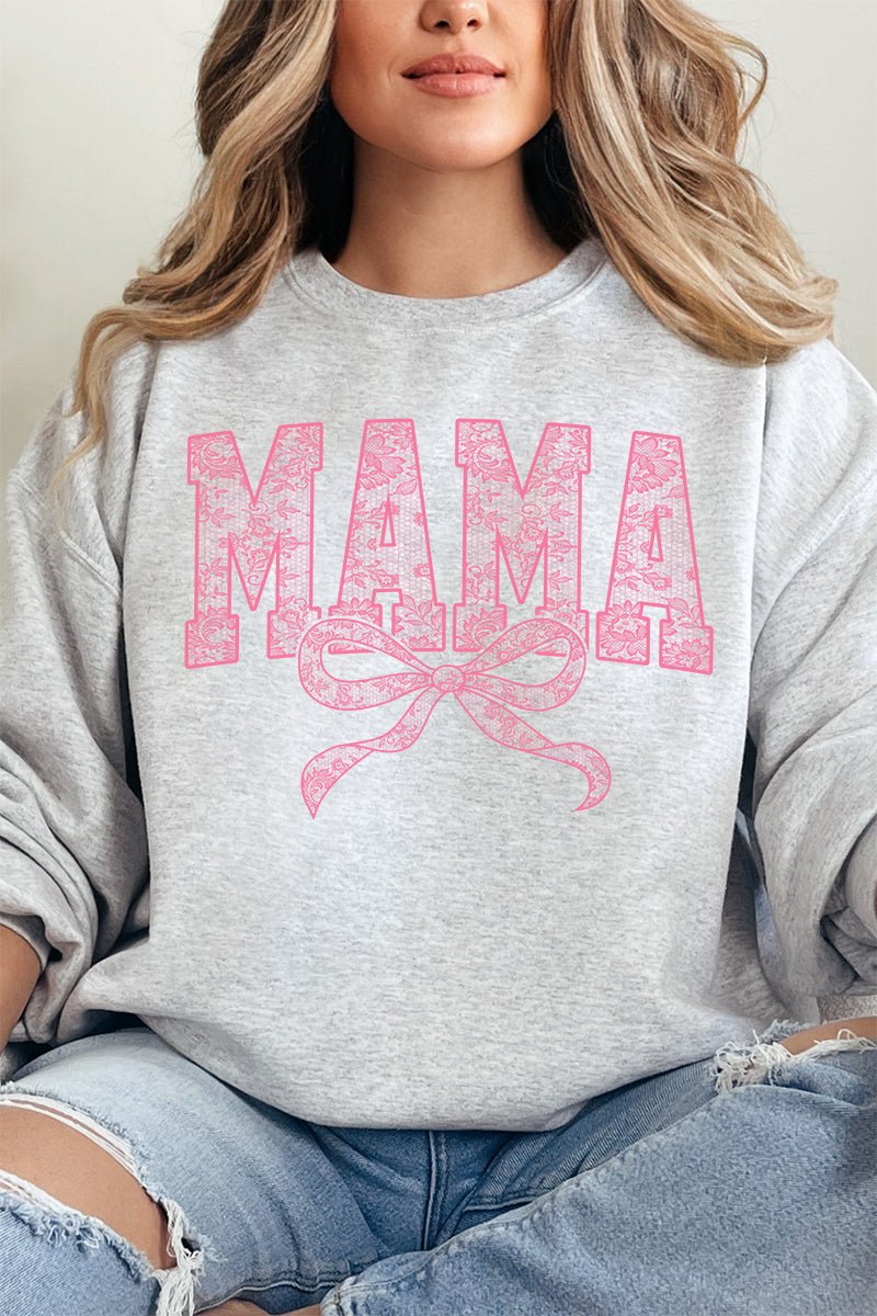 Pink Lace Mama Unisex NuBlend Crew Sweatshirt - Wholesale Accessory Market