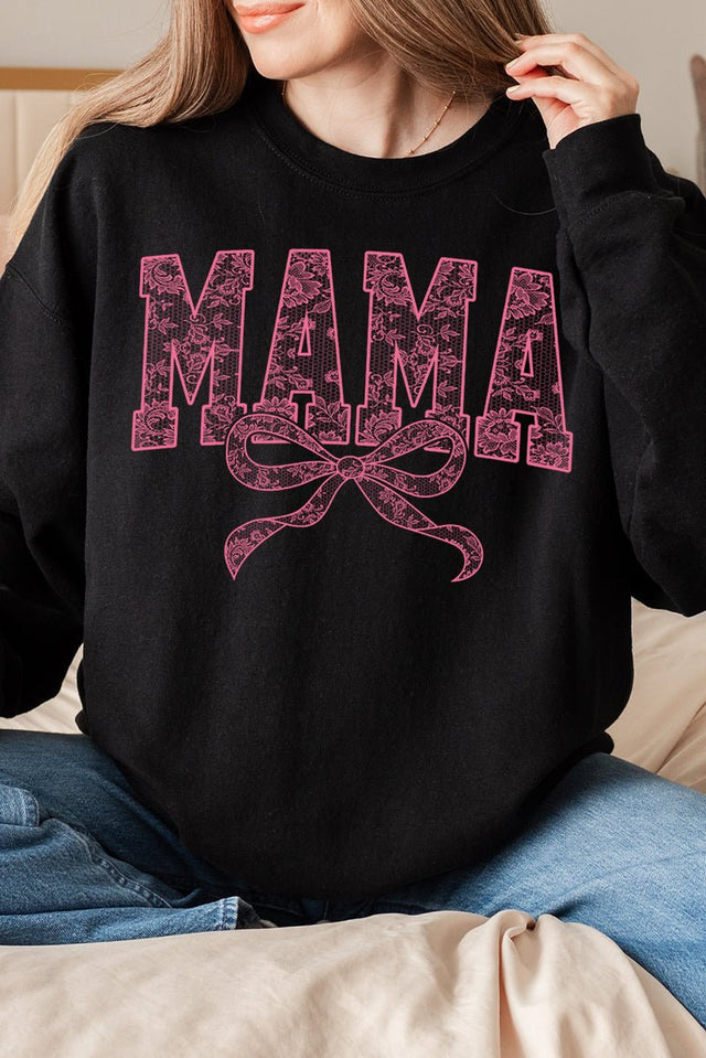 Pink Lace Mama Unisex NuBlend Crew Sweatshirt - Wholesale Accessory Market