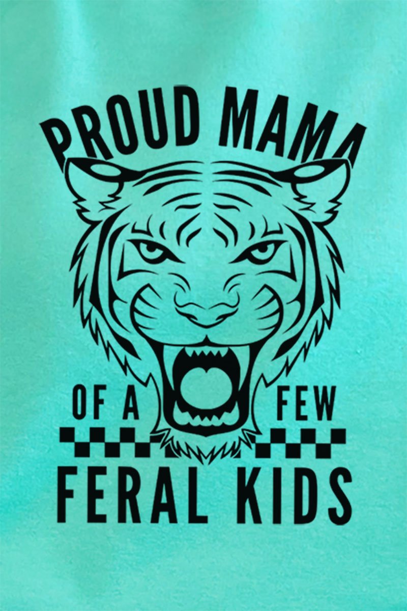 Proud Mama Feral Kids Unisex NuBlend Crew Sweatshirt - Wholesale Accessory Market