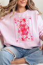 Queen Of Hearts Unisex NuBlend Crew Sweatshirt - Wholesale Accessory Market