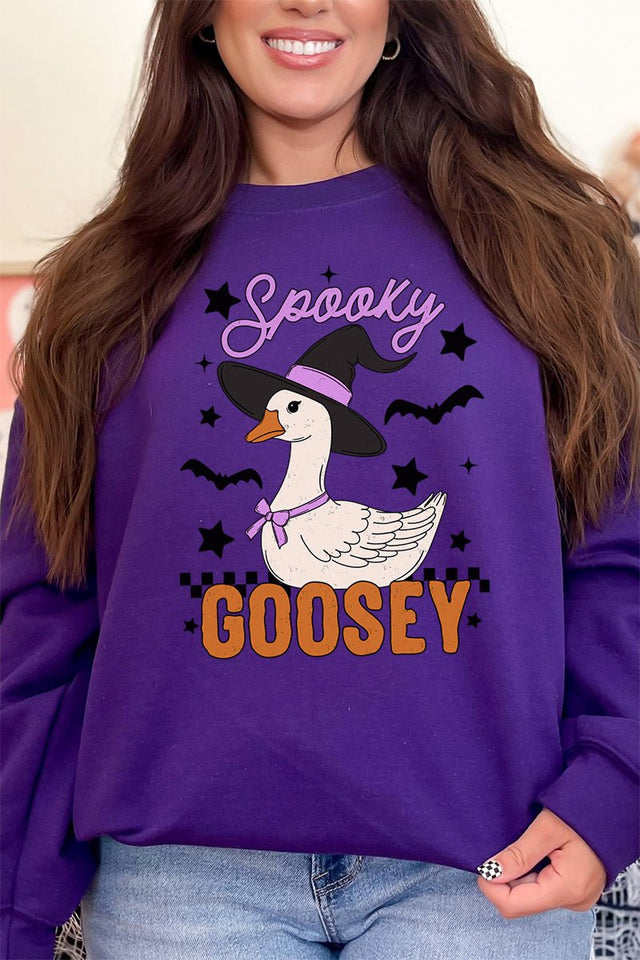 Spooky Goosey Unisex NuBlend Crew Sweatshirt - Wholesale Accessory Market