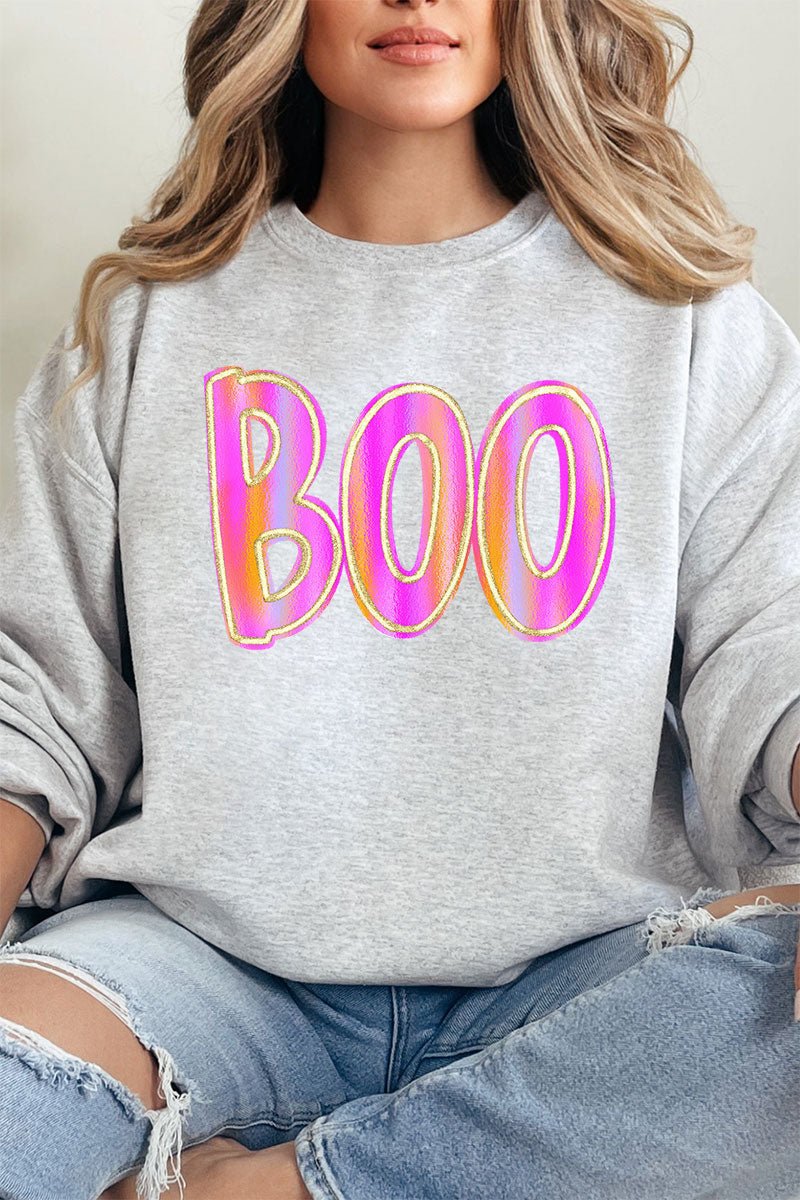 Watercolor Boo Unisex NuBlend Crew Sweatshirt - Wholesale Accessory Market