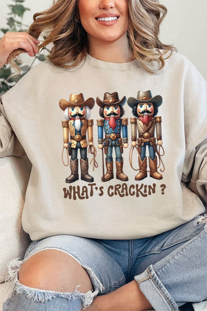 Western Nutcracker What's Crackin' Unisex NuBlend Crew Sweatshirt - Wholesale Accessory Market