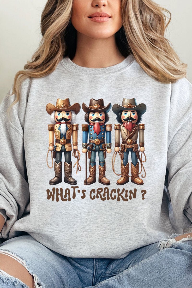 Western Nutcracker What's Crackin' Unisex NuBlend Crew Sweatshirt - Wholesale Accessory Market