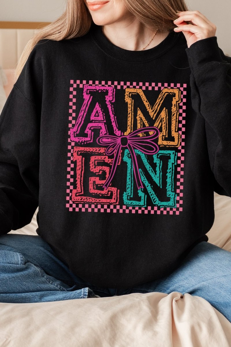 Amen In Color Unisex NuBlend Crew Sweatshirt - Wholesale Accessory Market