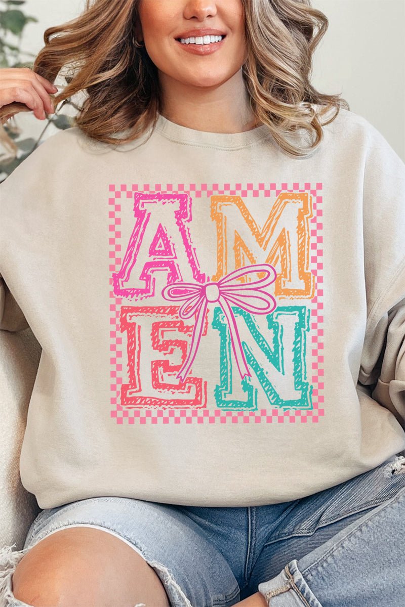 Amen In Color Unisex NuBlend Crew Sweatshirt - Wholesale Accessory Market