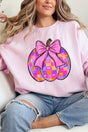 Checkered Charm Pumpkin Unisex NuBlend Crew Sweatshirt - Wholesale Accessory Market