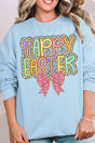 Colorful Happy Easter Bow Unisex NuBlend Crew Sweatshirt - Wholesale Accessory Market