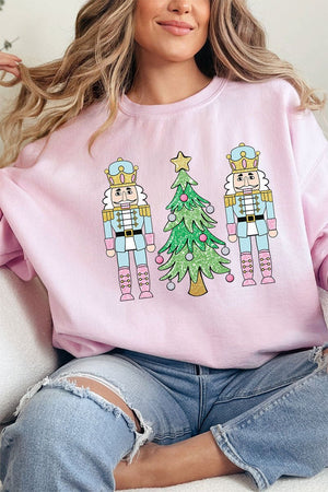 Crackin' Around The Christmas Tree Unisex NuBlend Crew Sweatshirt - Wholesale Accessory Market