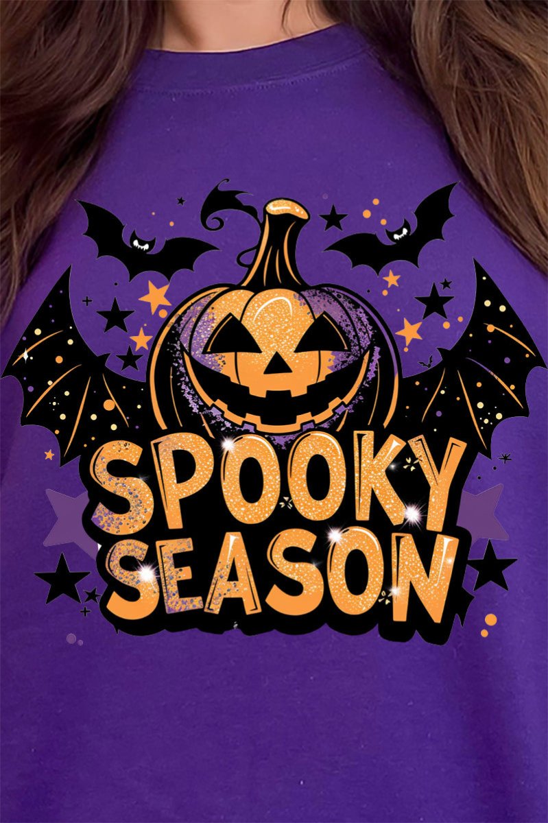 Pumpkin Spooky Season Unisex NuBlend Crew Sweatshirt - Wholesale Accessory Market