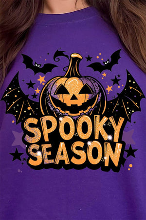 Pumpkin Spooky Season Unisex NuBlend Crew Sweatshirt - Wholesale Accessory Market