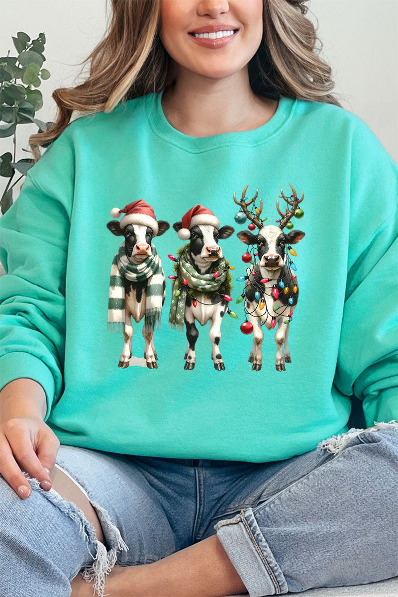 Christmas Moosical Unisex NuBlend Crew Sweatshirt - Wholesale Accessory Market