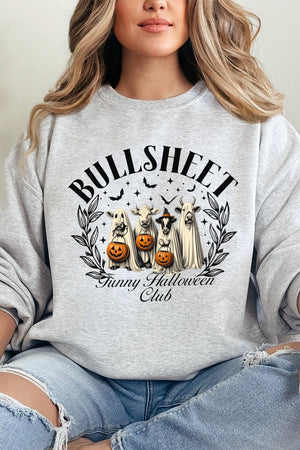 Bull Sheet Halloween Club Unisex NuBlend Crew Sweatshirt - Wholesale Accessory Market