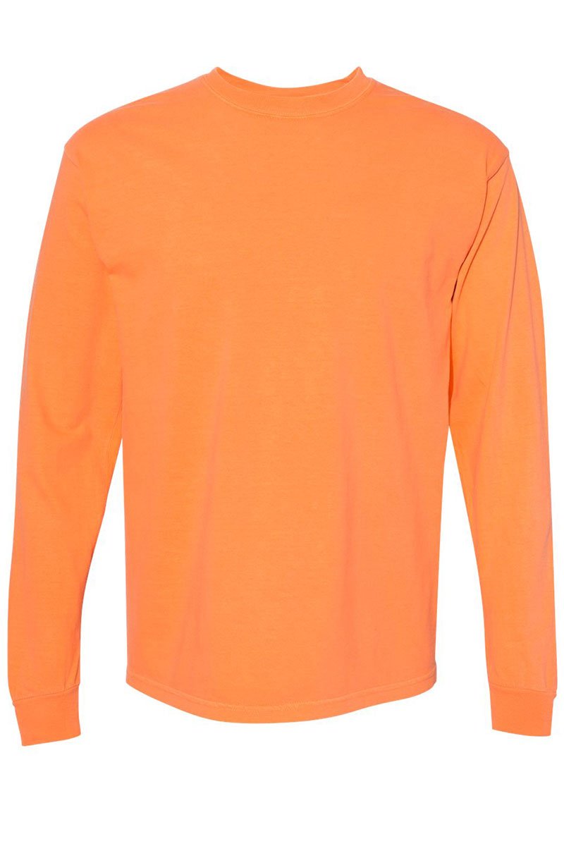 Pumpkin Spooky Season Comfort Colors Heavyweight Long T-Shirt - Wholesale Accessory Market