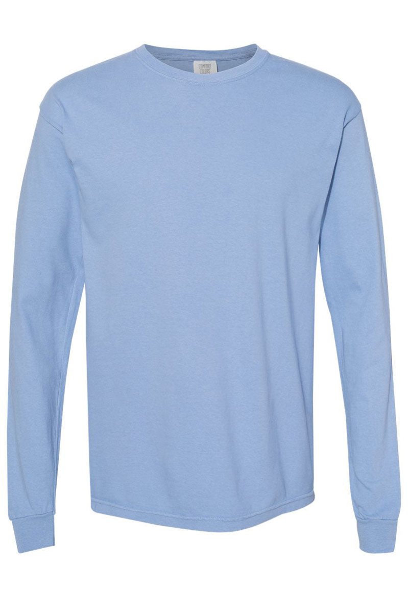 Chinoiserie Stocking Comfort Colors Heavyweight Long Sleeve T-Shirt - Wholesale Accessory Market