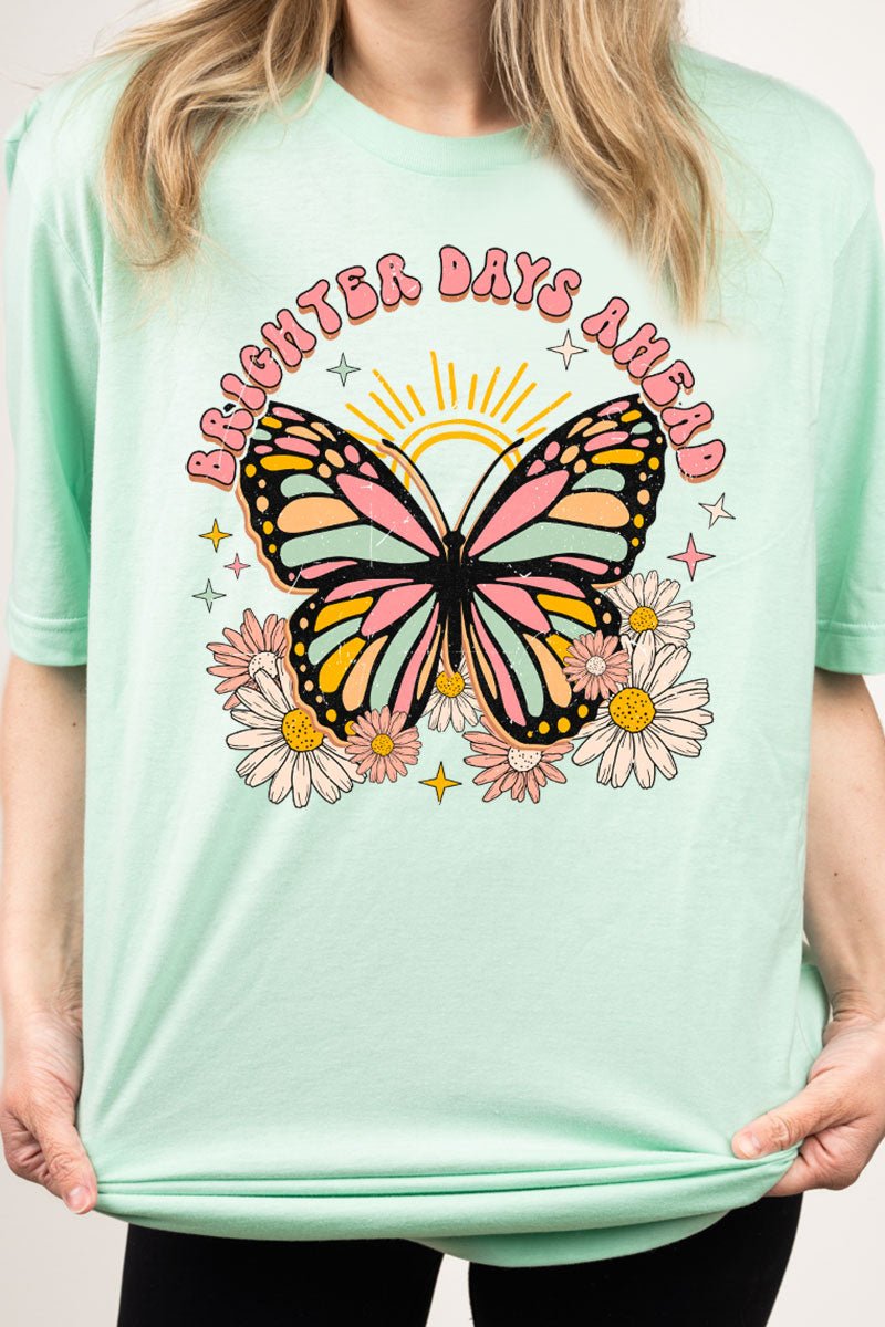 Brighter Days Ahead Combed Cotton T-Shirt - Wholesale Accessory Market