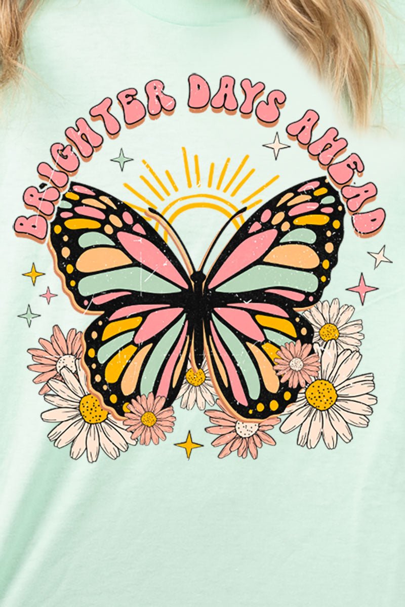 Brighter Days Ahead Combed Cotton T-Shirt - Wholesale Accessory Market