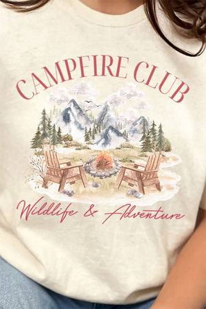 Campfire Club Combed Cotton T-Shirt - Wholesale Accessory Market