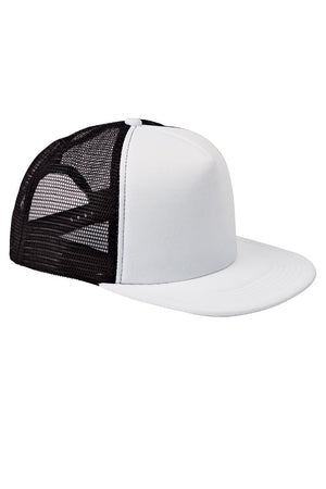 Faux Patch Take It Easy Transfer Foam Front Mesh Trucker Cap - Wholesale Accessory Market