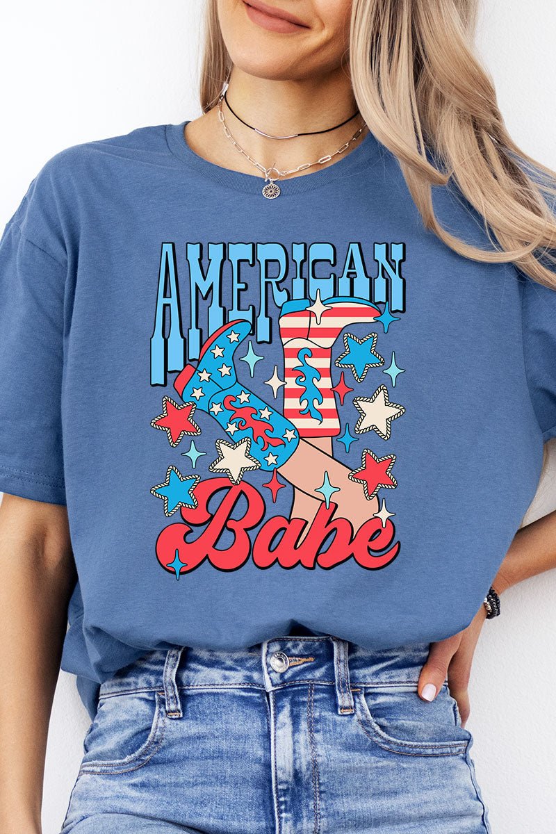 American Babe Boots Softstyle Adult T-Shirt - Wholesale Accessory Market