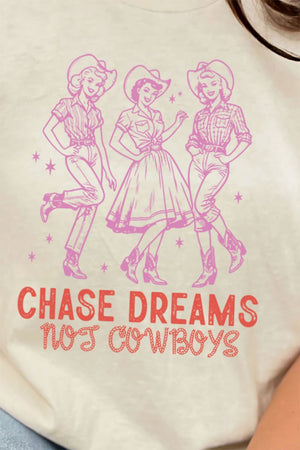 Chase Dreams Not Cowboys Softstyle Adult T-Shirt - Wholesale Accessory Market