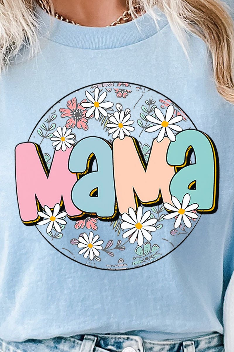 Daisies Circle Mama Softstyle Adult T-Shirt - Wholesale Accessory Market