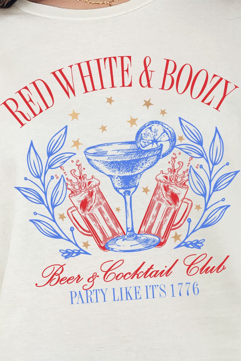 Patriotic Beer & Cocktail Club Softstyle Adult T-Shirt - Wholesale Accessory Market