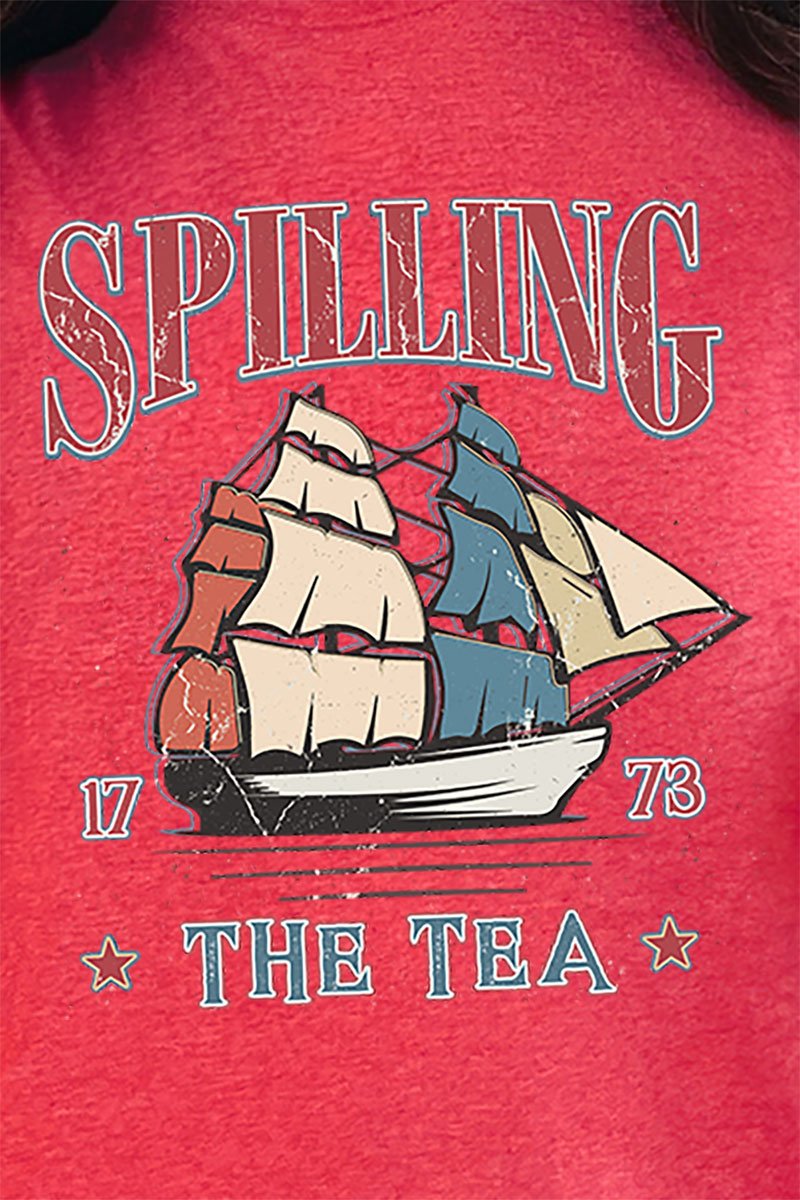 Spilling The Tea Softstyle Adult T-Shirt - Wholesale Accessory Market