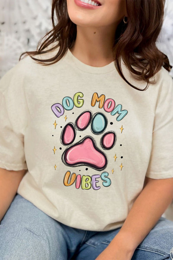 Dog Mom Vibes Softstyle Adult T-Shirt | Wholesale Accessory Market