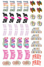 22 x 36 Religious Pre-Made Hat Gang Sheet - Wholesale Accessory Market