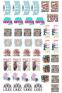 22 x 36 River/Lake Version 2 Pre-Made Hat Gang Sheet - Wholesale Accessory Market