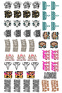 22 x 36 Western Version 2 Pre-Made Hat Gang Sheet - Wholesale Accessory Market