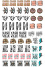 22 x 36 Western Version 4 Pre-Made Hat Gang Sheet - Wholesale Accessory Market