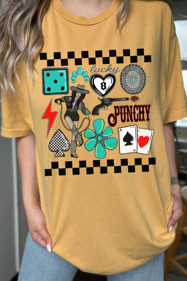 Punchy Cowgirl Vintage T-Shirt - Wholesale Accessory Market