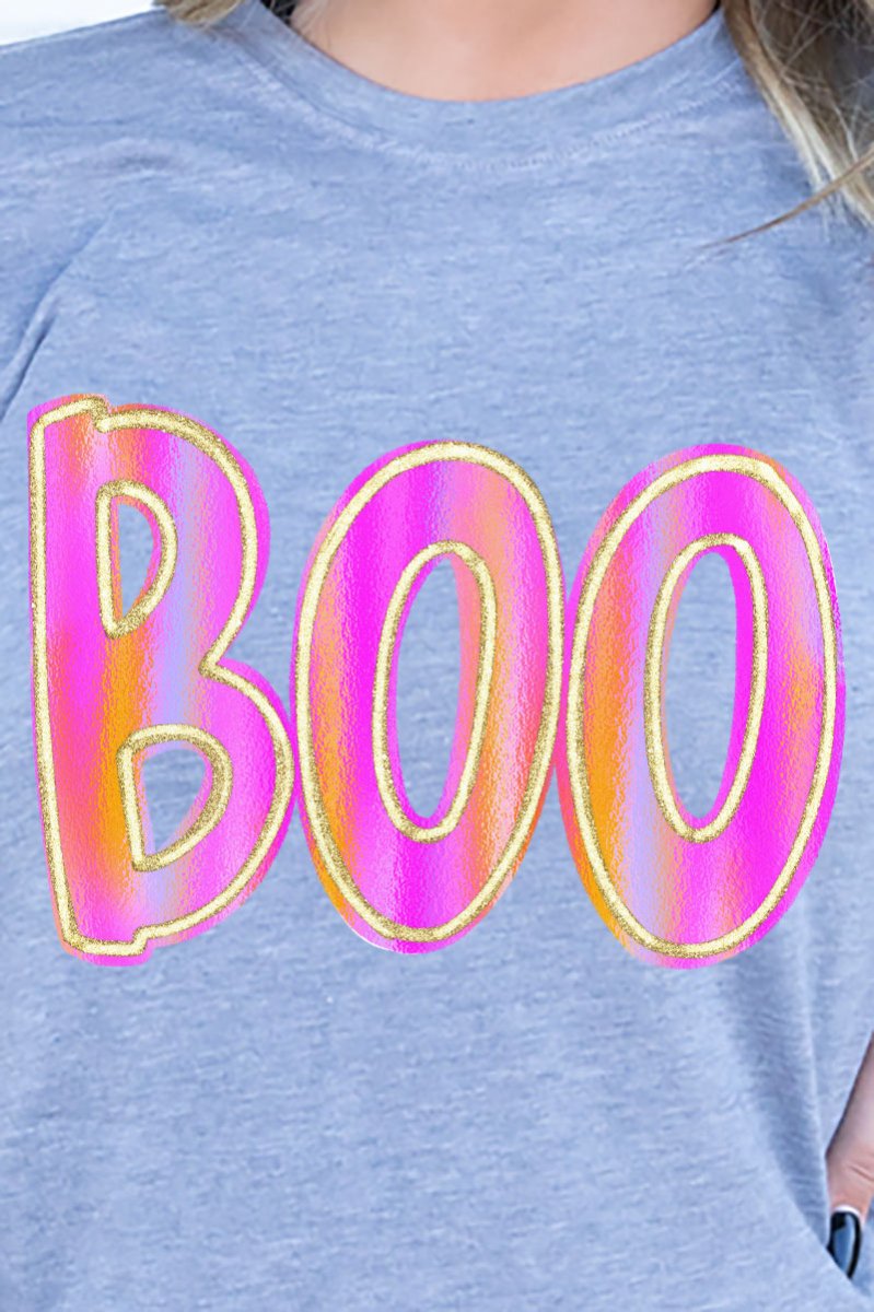 Watercolor Boo Adult Soft - Tek Blend T-Shirt - Wholesale Accessory Market