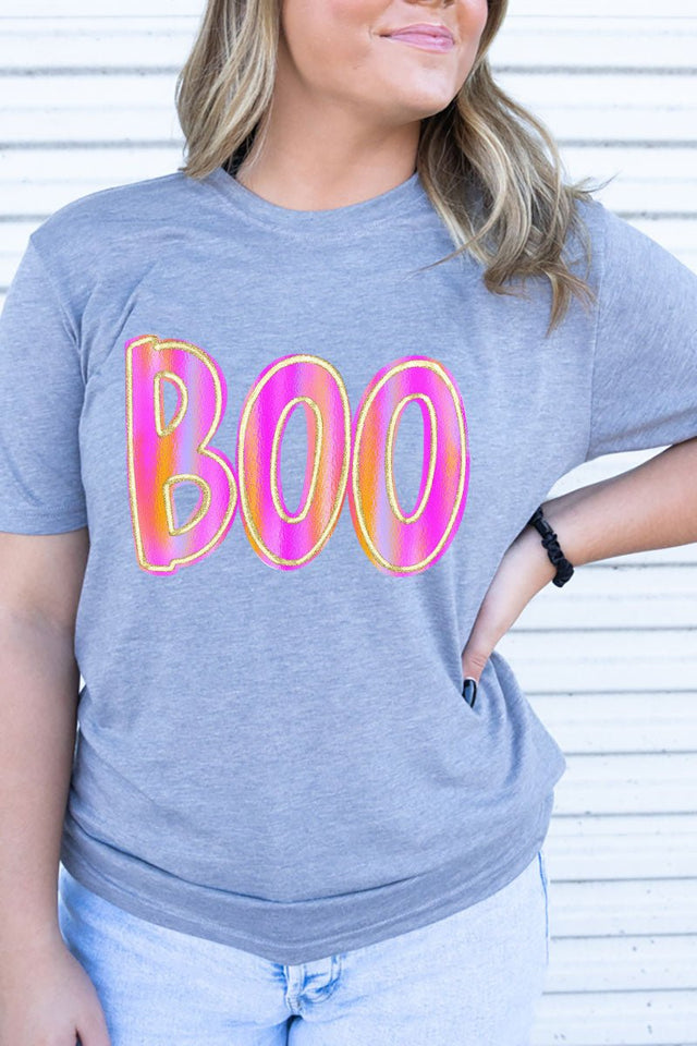 Watercolor Boo Adult Soft - Tek Blend T-Shirt - Wholesale Accessory Market